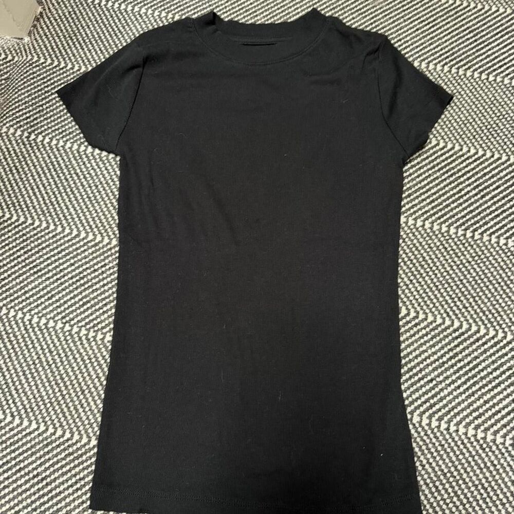 A-new-day Women's Black T-shirt